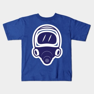 Full Face Gas Mask Sticker vector illustration. People safety objects icon concept. Full face respirator mask for smoke protection sticker design logo. Kids T-Shirt